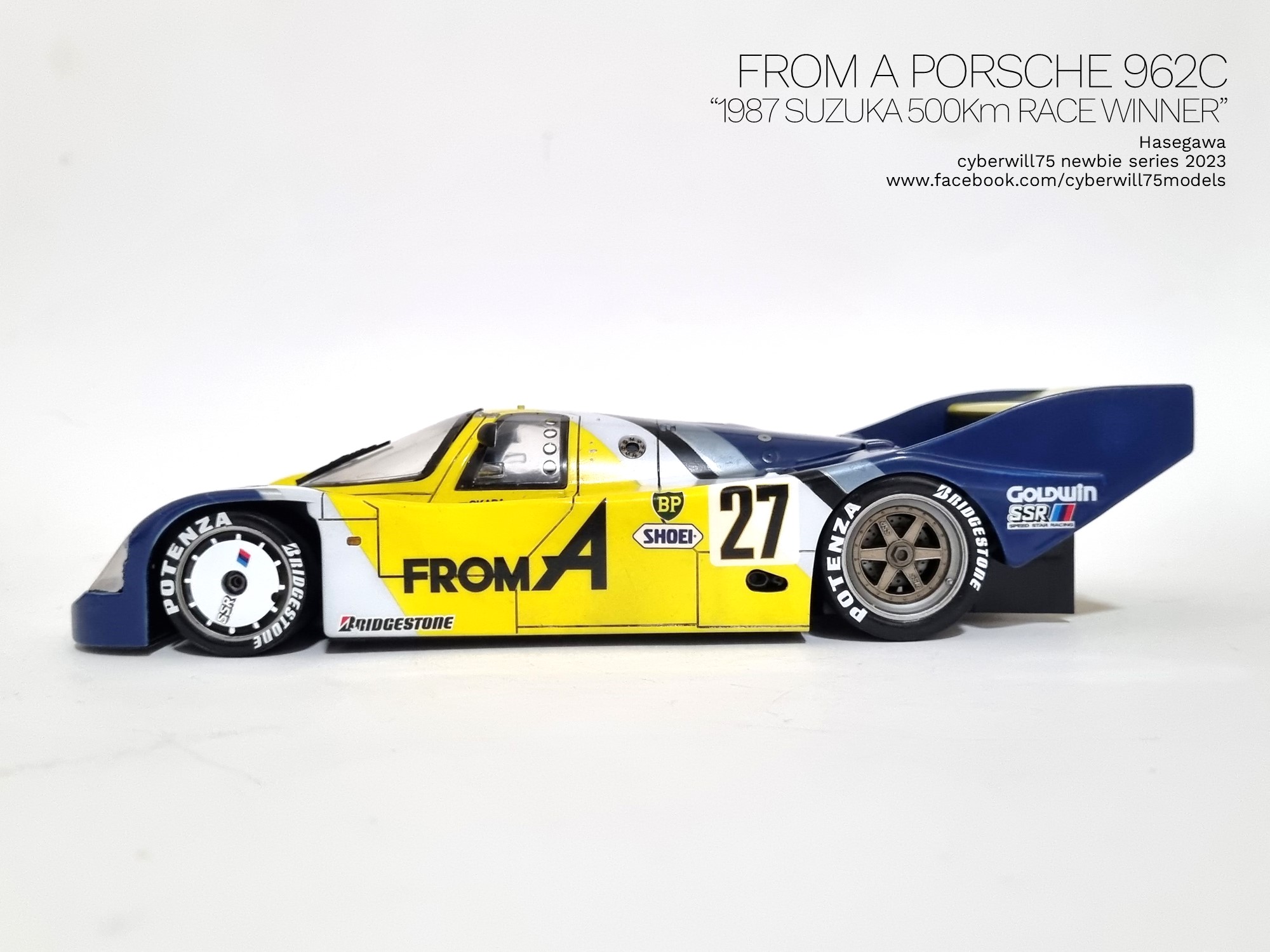 FROM A PORSCHE 962C by William Chin - The Art of Modeling Club