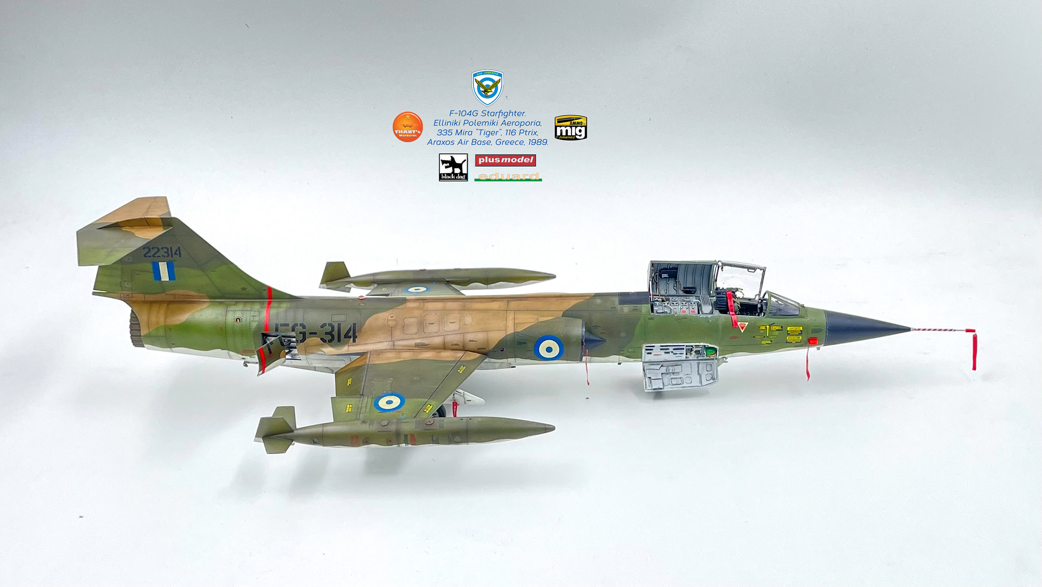 F-104G Starfighter of the Hellenic Air Force by Thant Zaw