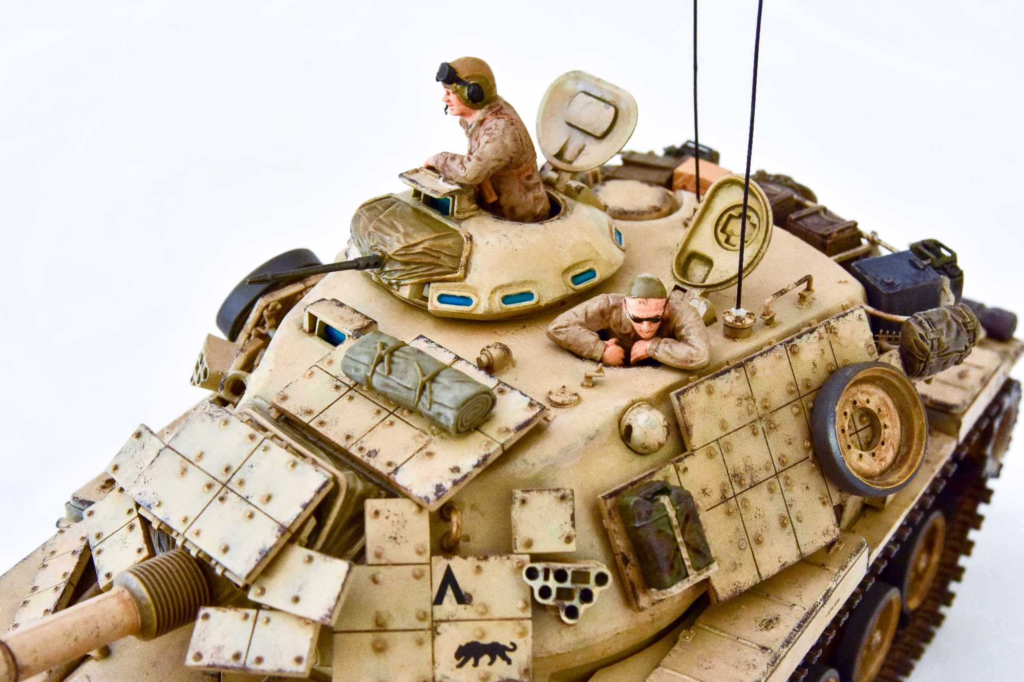 Maquette Tamiya 1/35 – Char M60A1 US Marine Avec Blindage Réactif – Modèle 35157