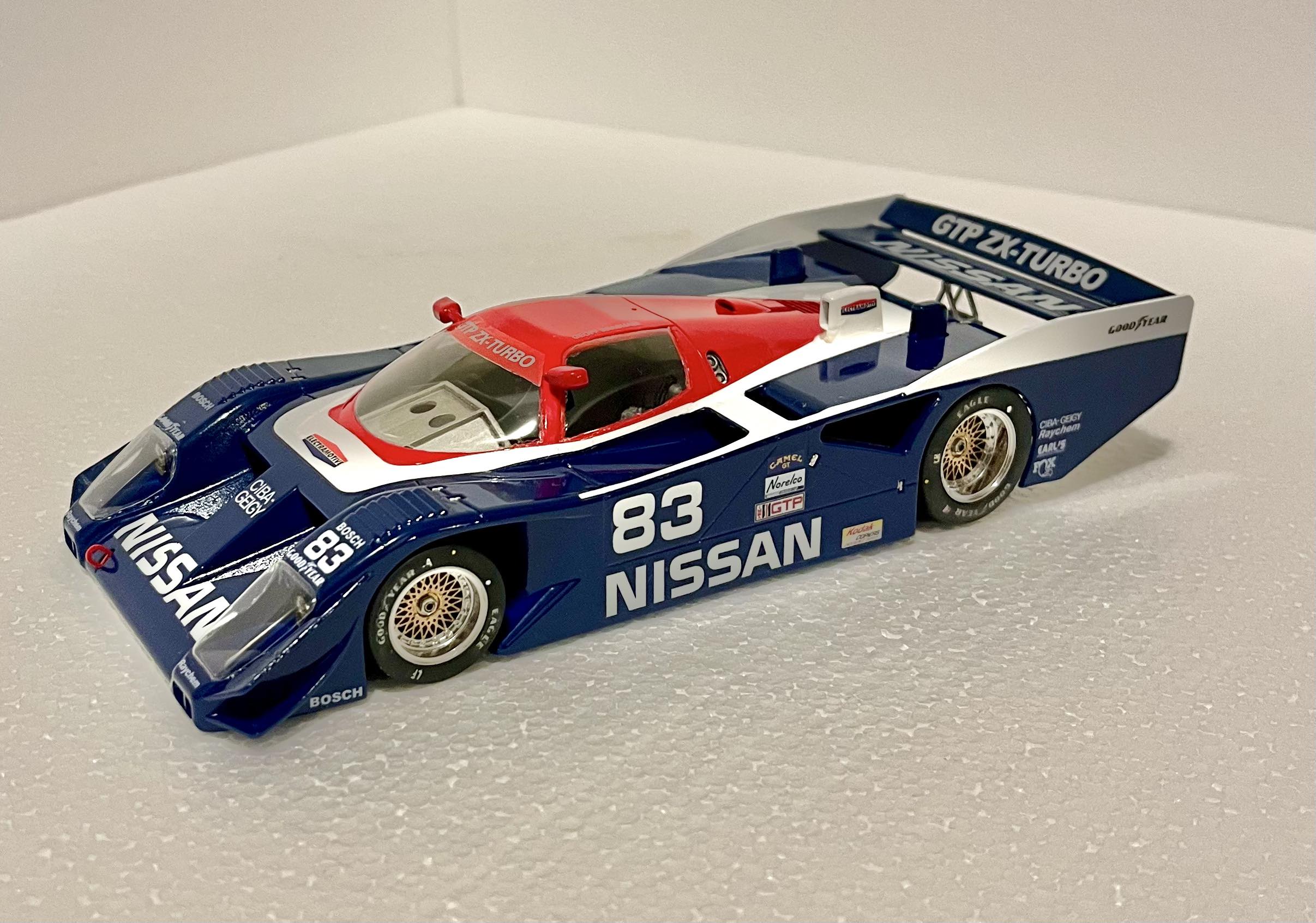 Nissan GTP-ZX Turbo by Jonathan Struebing - The Art of Modeling Club