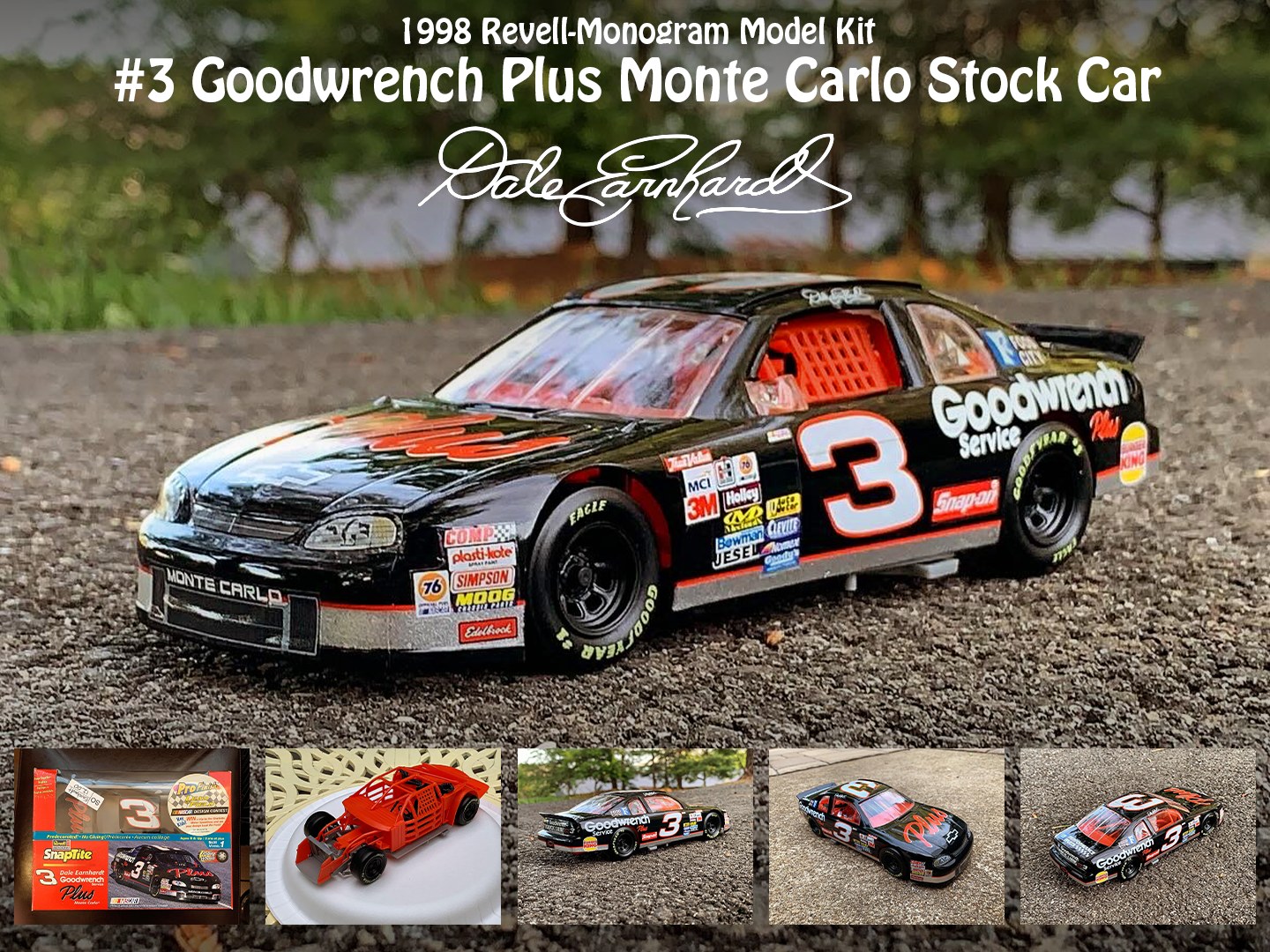 Revell Model Car Kits Revell Monogram Dale Earnhardt Goodwrench 