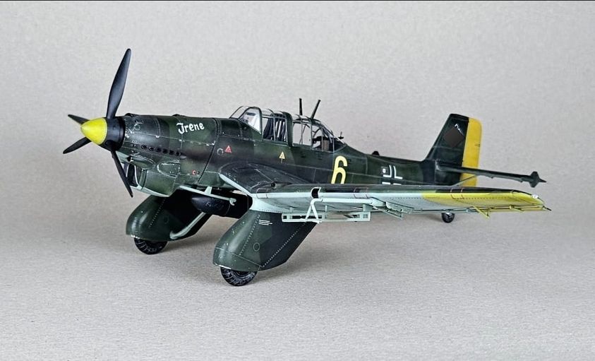 Trumpeter Ju87 A Stuka full build by Marcel Scheffler