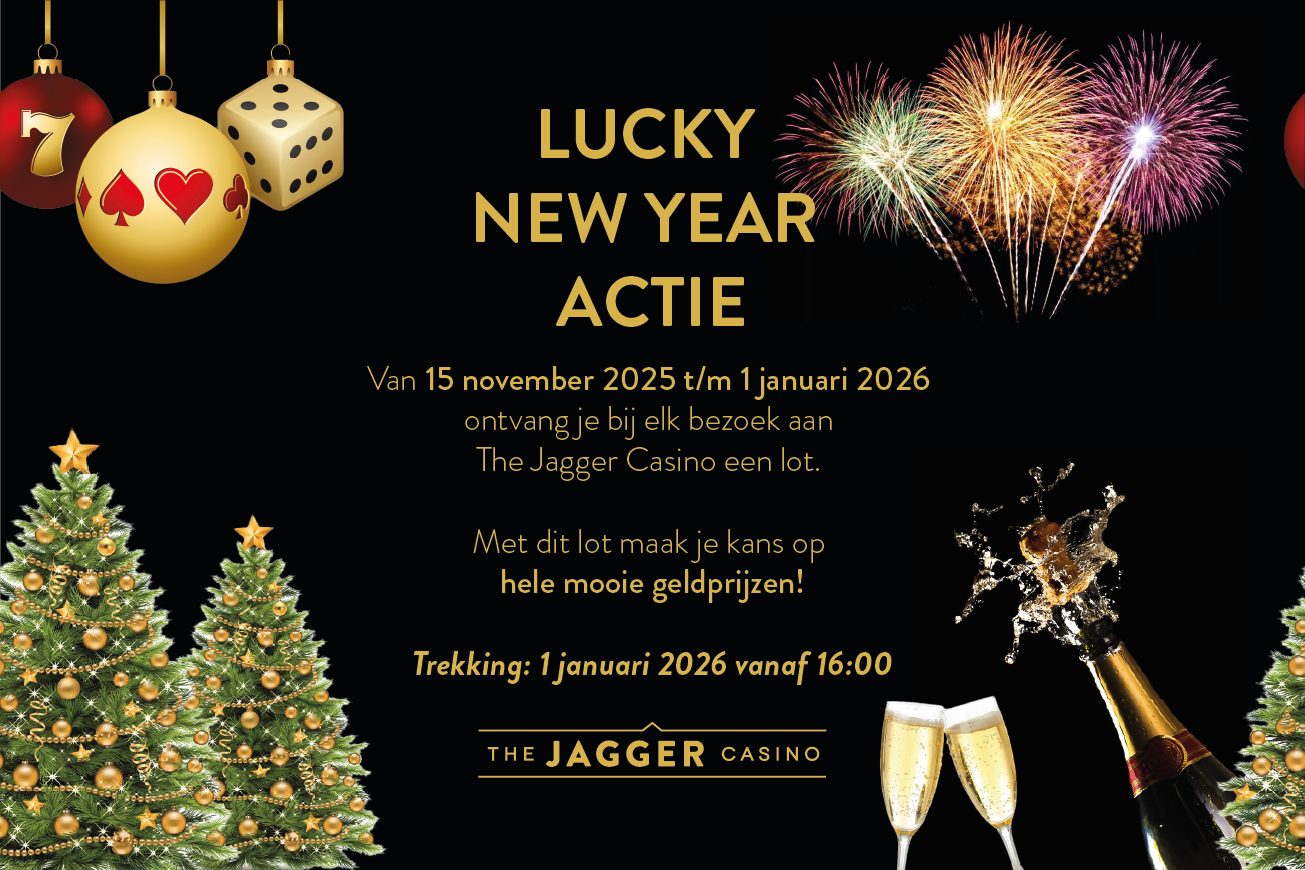 Lucky New Year! | The Jagger Loterij | 1 januari