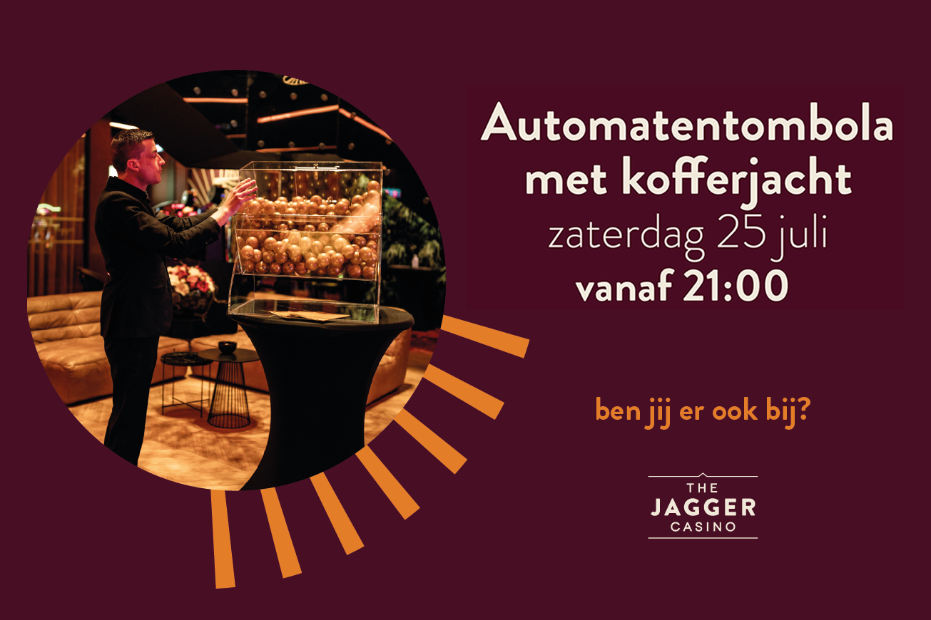 Automatentombola met Kofferjacht!
