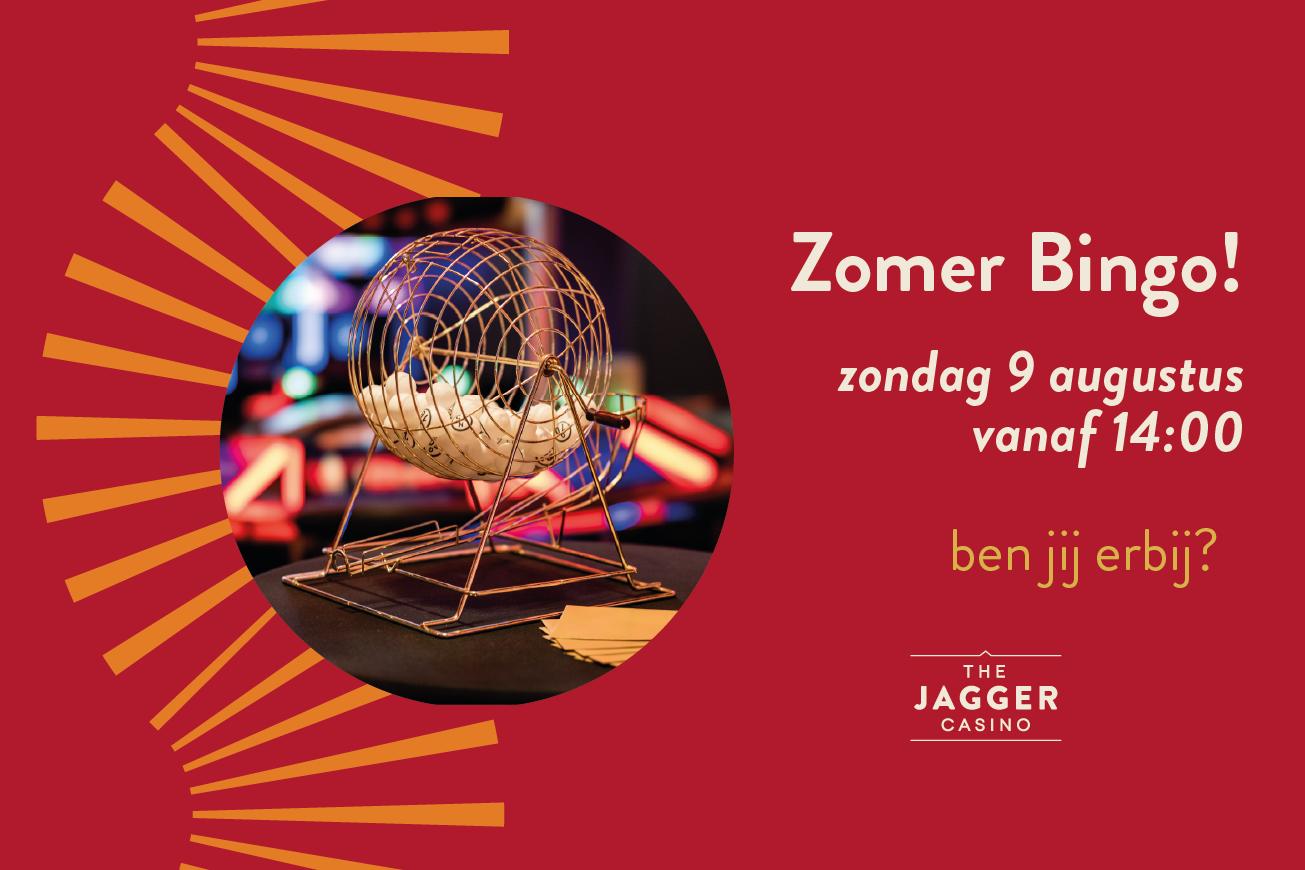 Zomer Bingo! | zondag 9 augustus