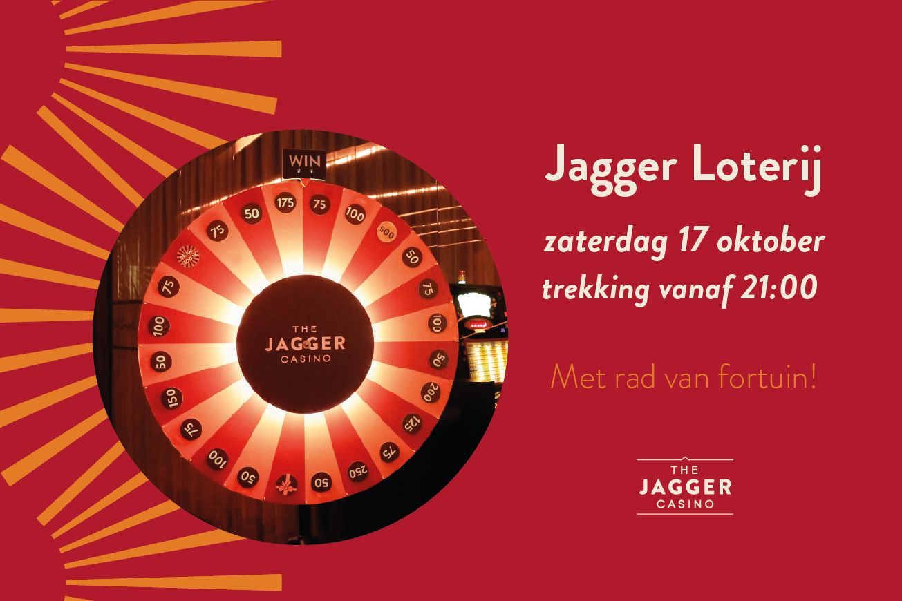 The Jagger Loterij met Rad van Fortuin!