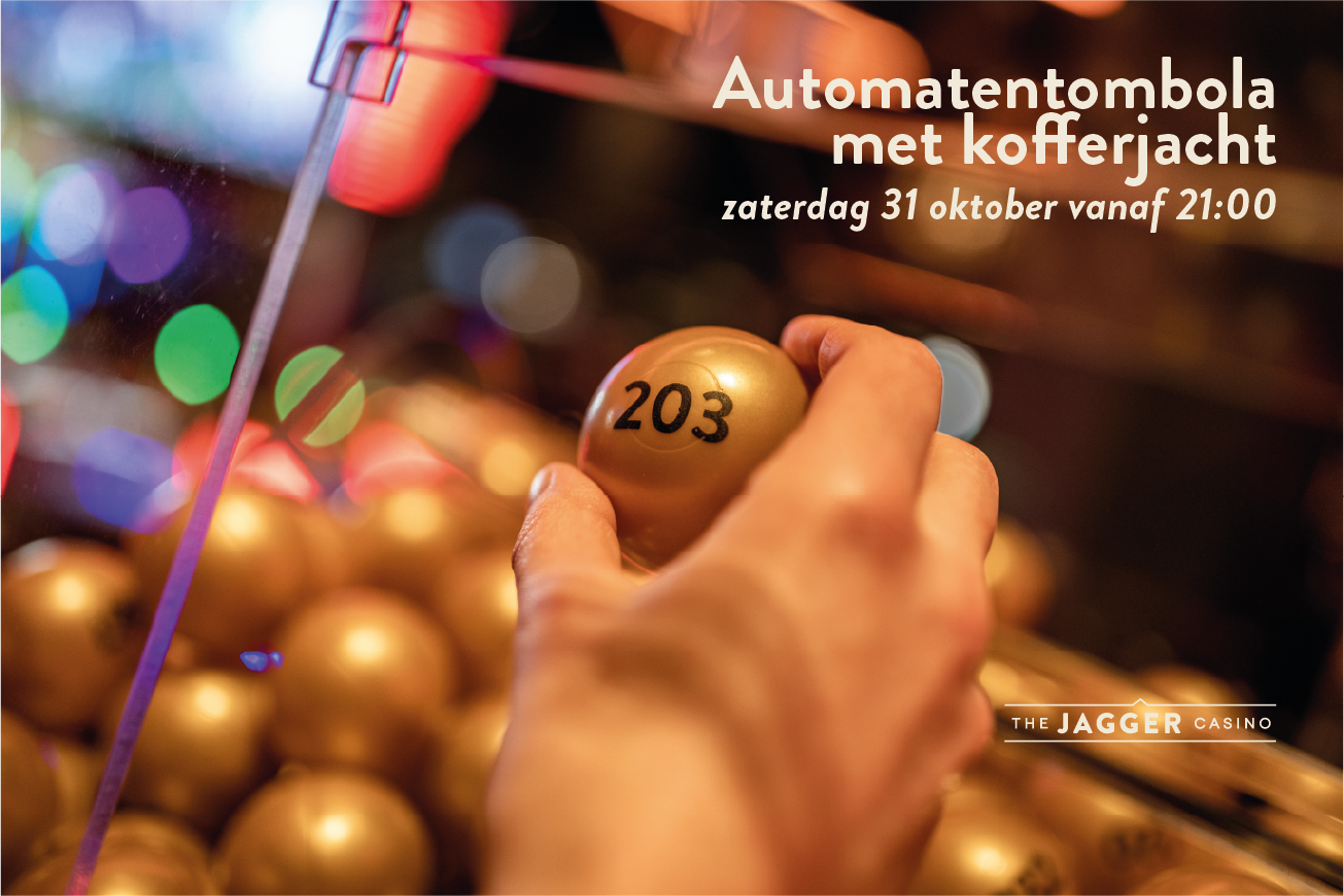 Automatentombola met Kofferjacht! | zaterdag 31 oktober | Spijkenisse