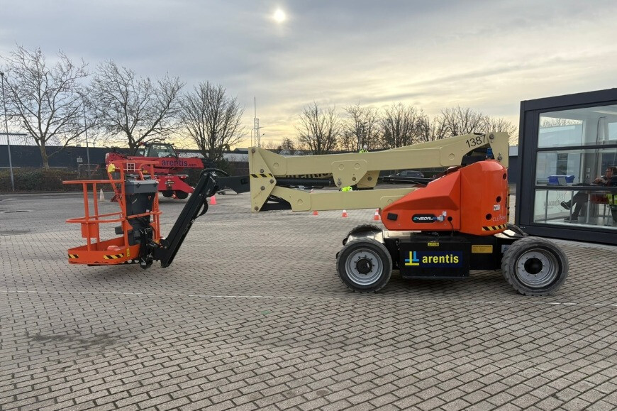 Nieuwe elektrische hoogwerkers op locatie Terneuzen