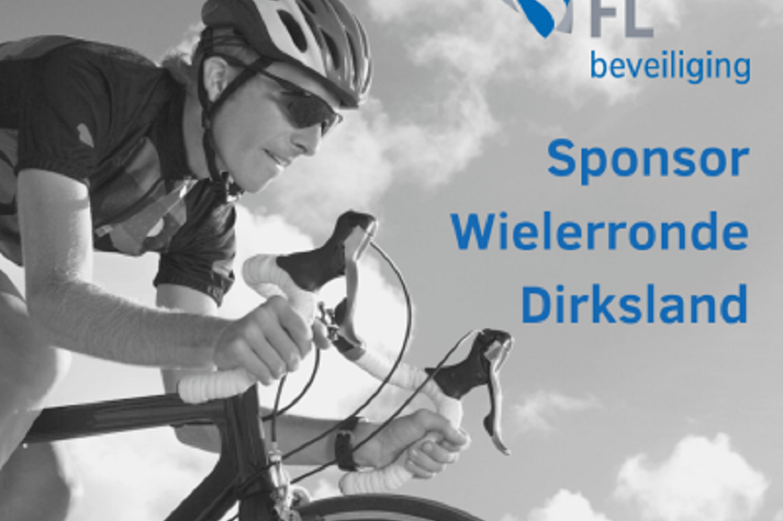 FL beveiliging trotse sponsor van Wielerronde Dirksland