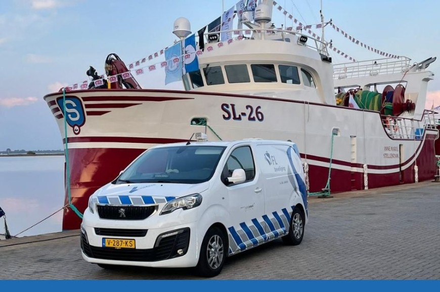 FL beveiliging aanwezig bij de doop van SL26 Anne Marie