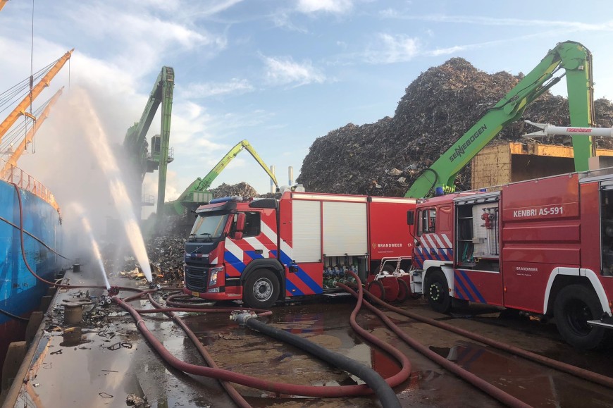 De vierde nablusklus op een rij