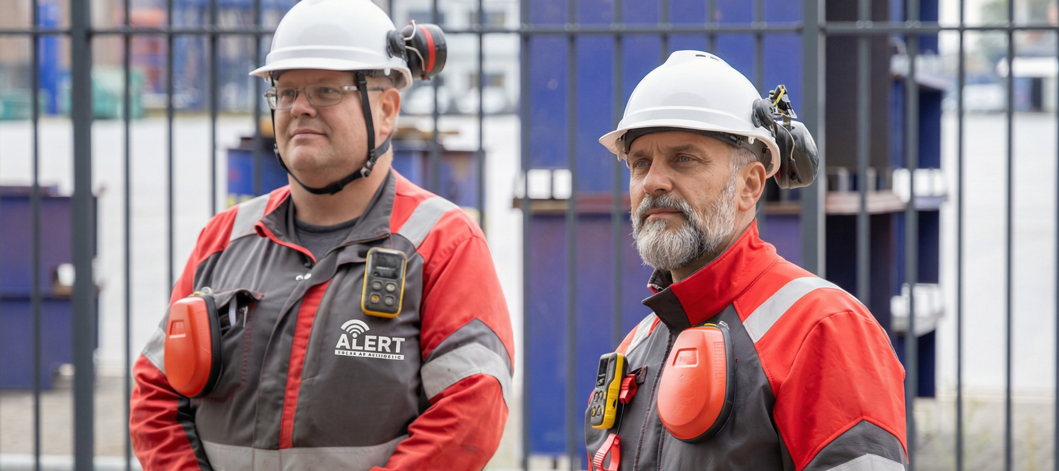 Veiligheid controleren met portofoon