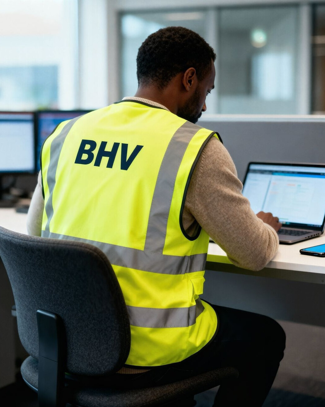Medewerker kiest tussen BHV basis, BHV herhaling en e-learning voor een training in Zeeland.