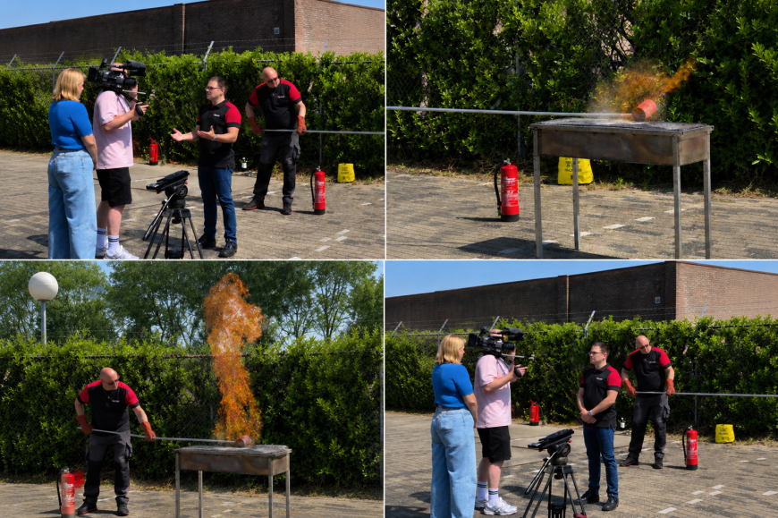 Inprevo bij RTL Nieuws: zo voorkom je een gevaarlijke steekvlam bij het barbecueën