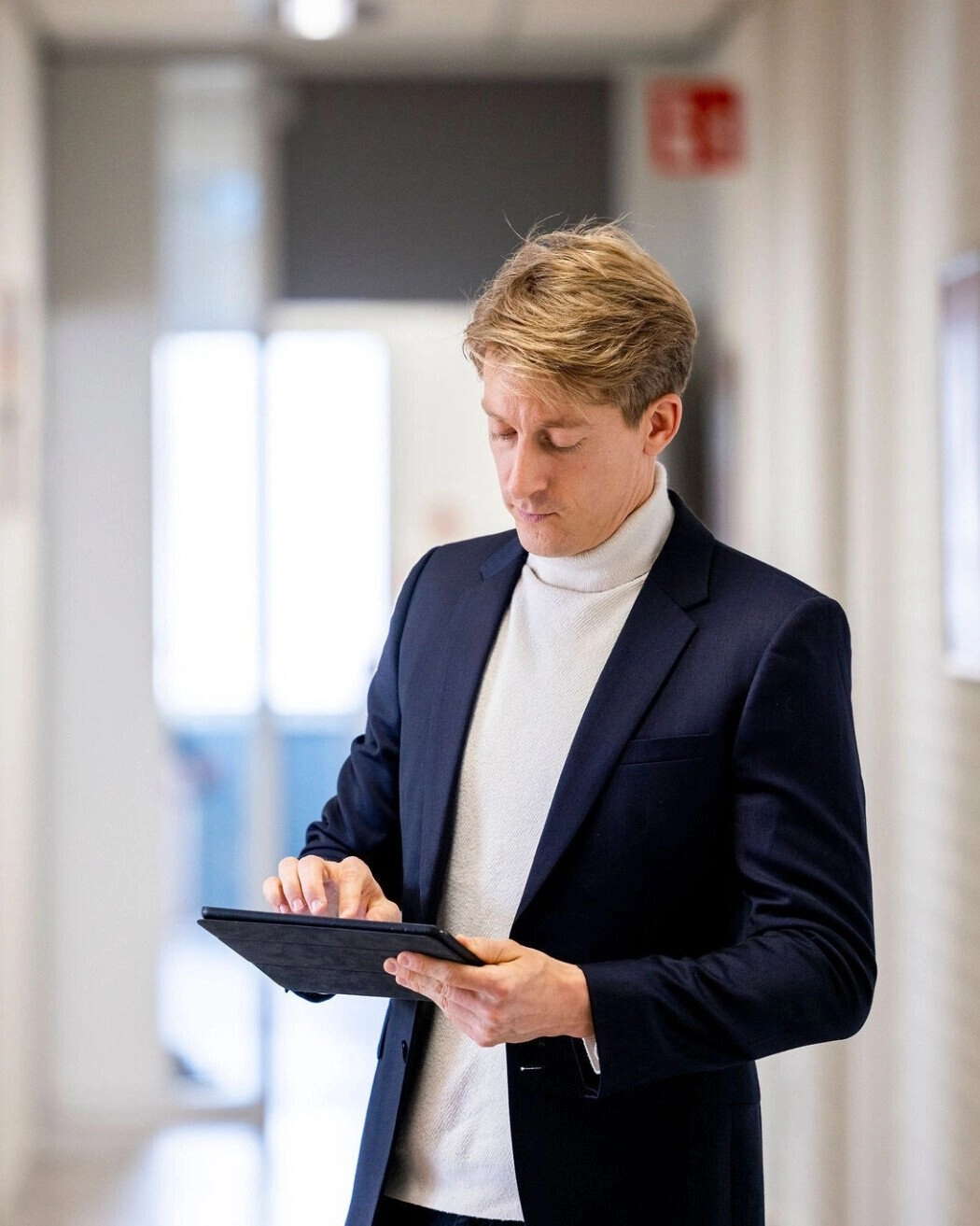 Inprevo consultant werkt aan een veiligheidsvraagstuk