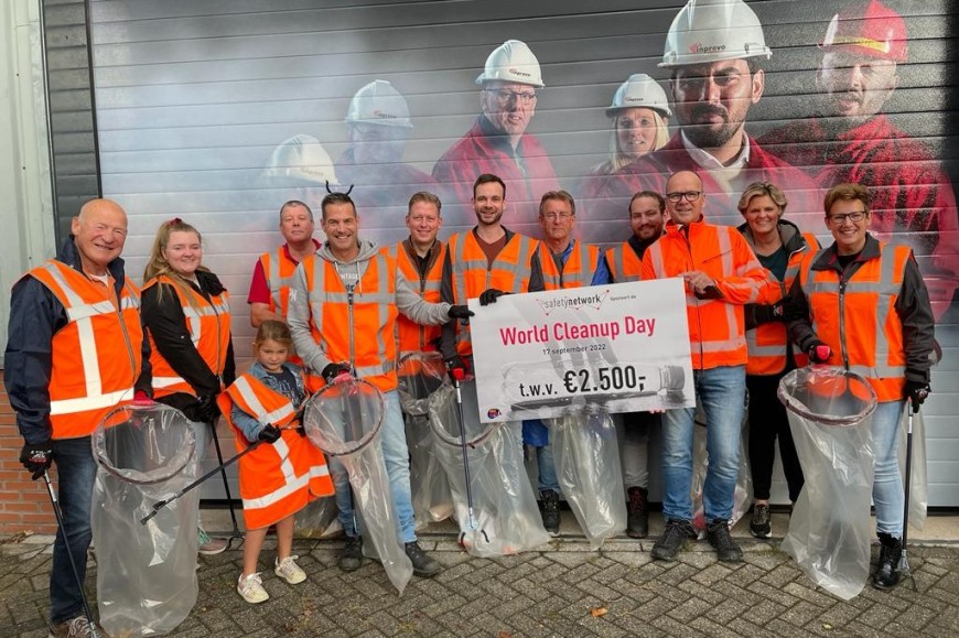 Handen uit de mouwen voor World Cleanup Day