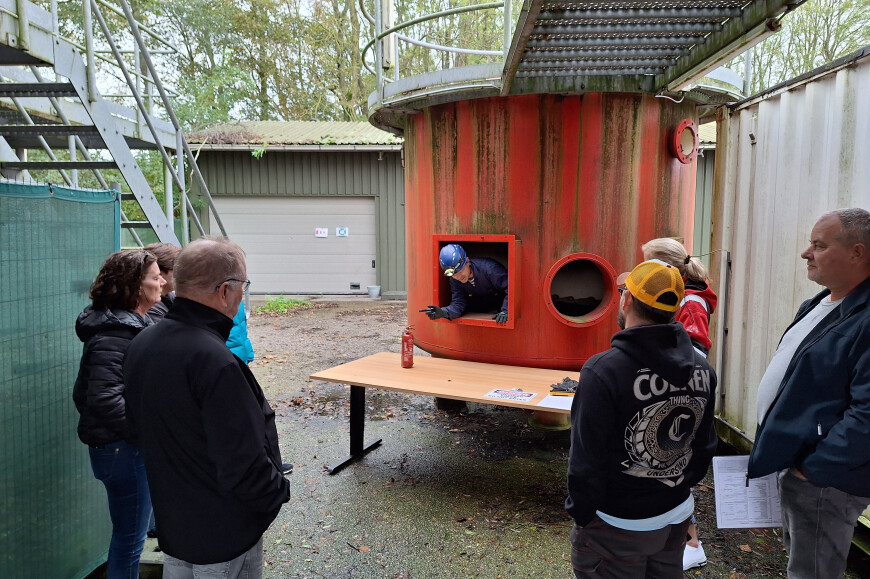 Training gasmeten en buitenwacht voor medewerkers Alert