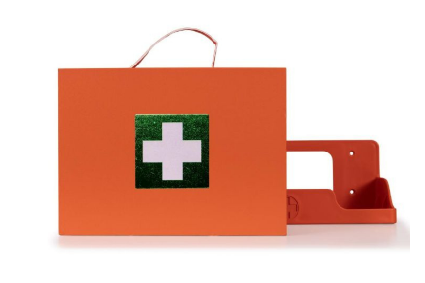 Kartonnen EHBO-koffer