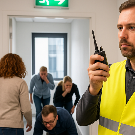 Ontruimingsoefeningen en VIE