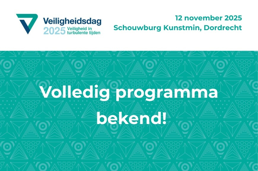 Volledig programma van de Veiligheidsdag 2025 is bekend!