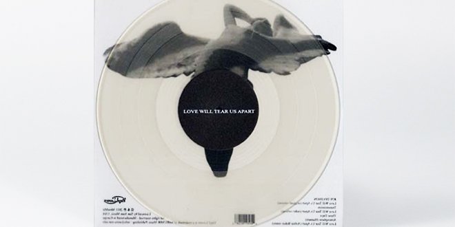 Популярная песня Joy Division "Love Will Tear Us Apart" издается на фото диске и виниле