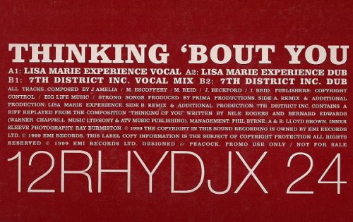 Thinking 'Bout You (Club Mixes)