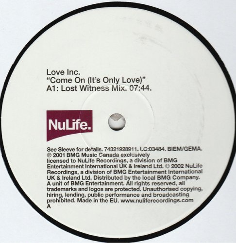 Come On (It's Only Love)