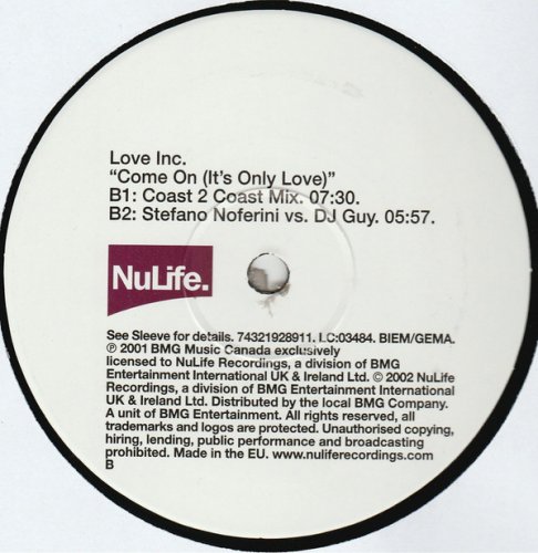 Come On (It's Only Love)