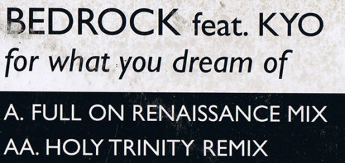 For What You Dream Of