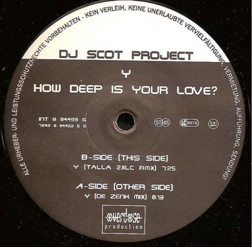 Y (How Deep Is Your Love?)