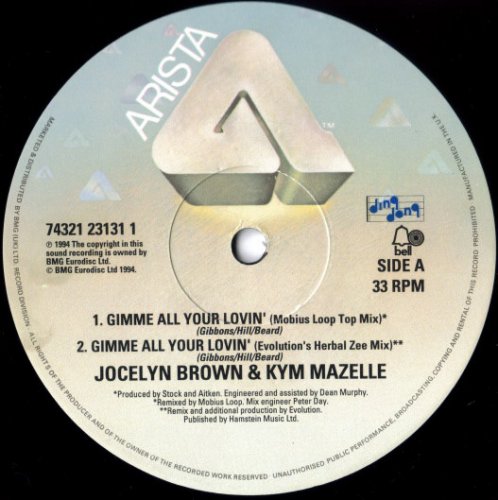 Gimme All Your Lovin'