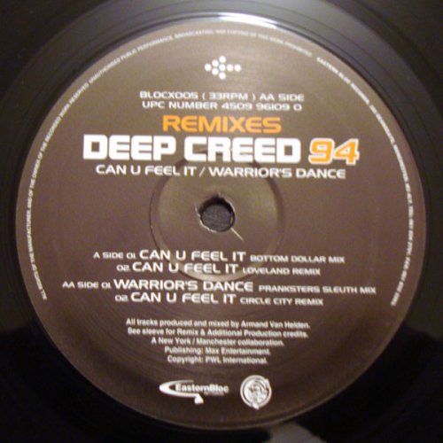 Can U Feel It / Warrior's Dance (Remixes)