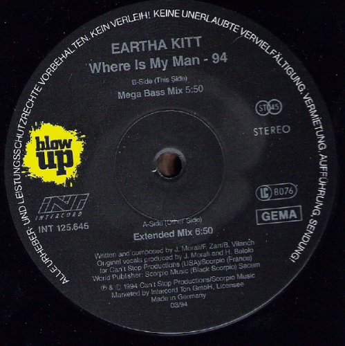 Where Is My Man (Remix 94')