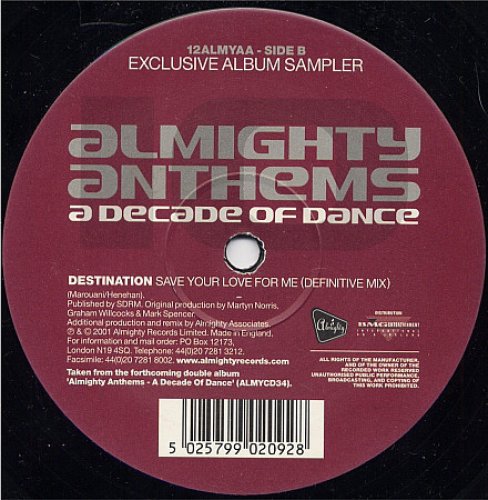 Almighty Anthems - A Decade Of Dance