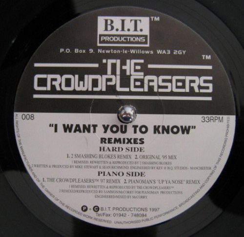 I Want You To Know (Remixes)