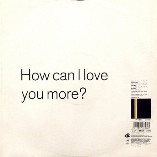 How Can I Love You More?