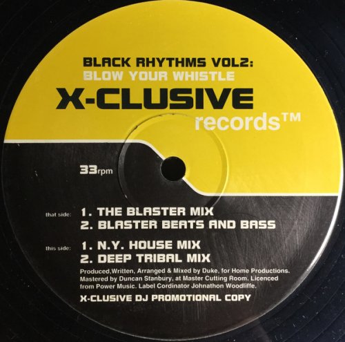 Black Rhythms Vol. 2 - Blow Your Whistle