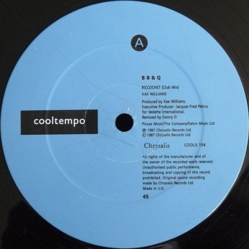 The B.B. & Q. E.P. Riccochet (Club Mix) / Dreamer / Genie