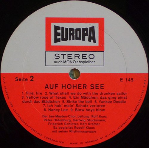 Auf Hoher See