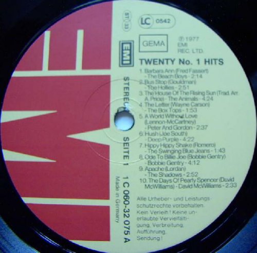 Twenty No. 1 Hits