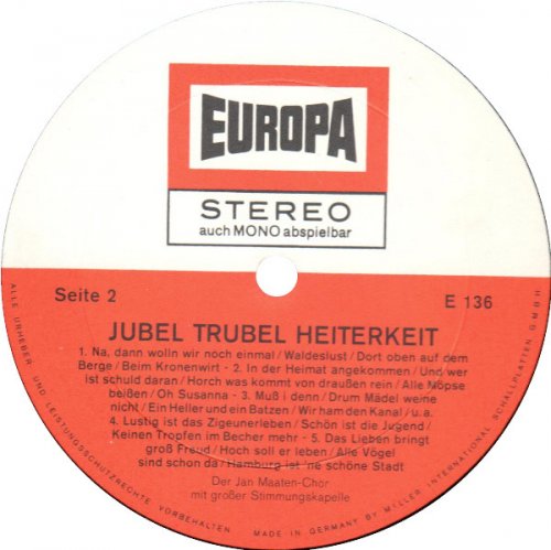 Jubel Trubel Heiterkeit