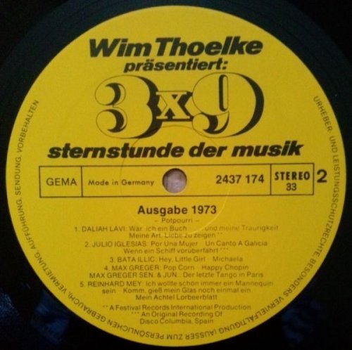 Wim Thoelke Präsentiert: 3x9 - Stars Und Ihre Melodien