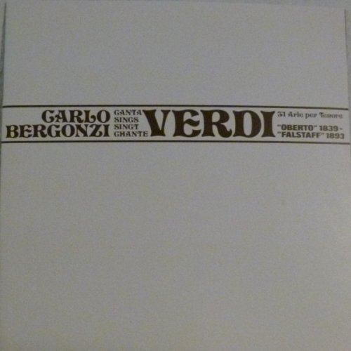 Carlo Bergonzi Sings Verdi