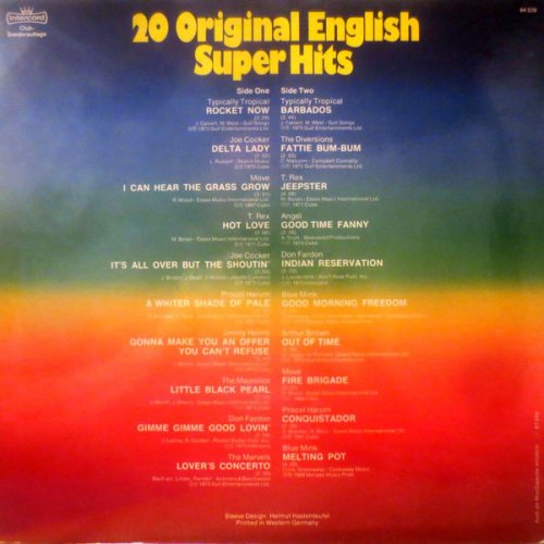 20 Original English Super Hits