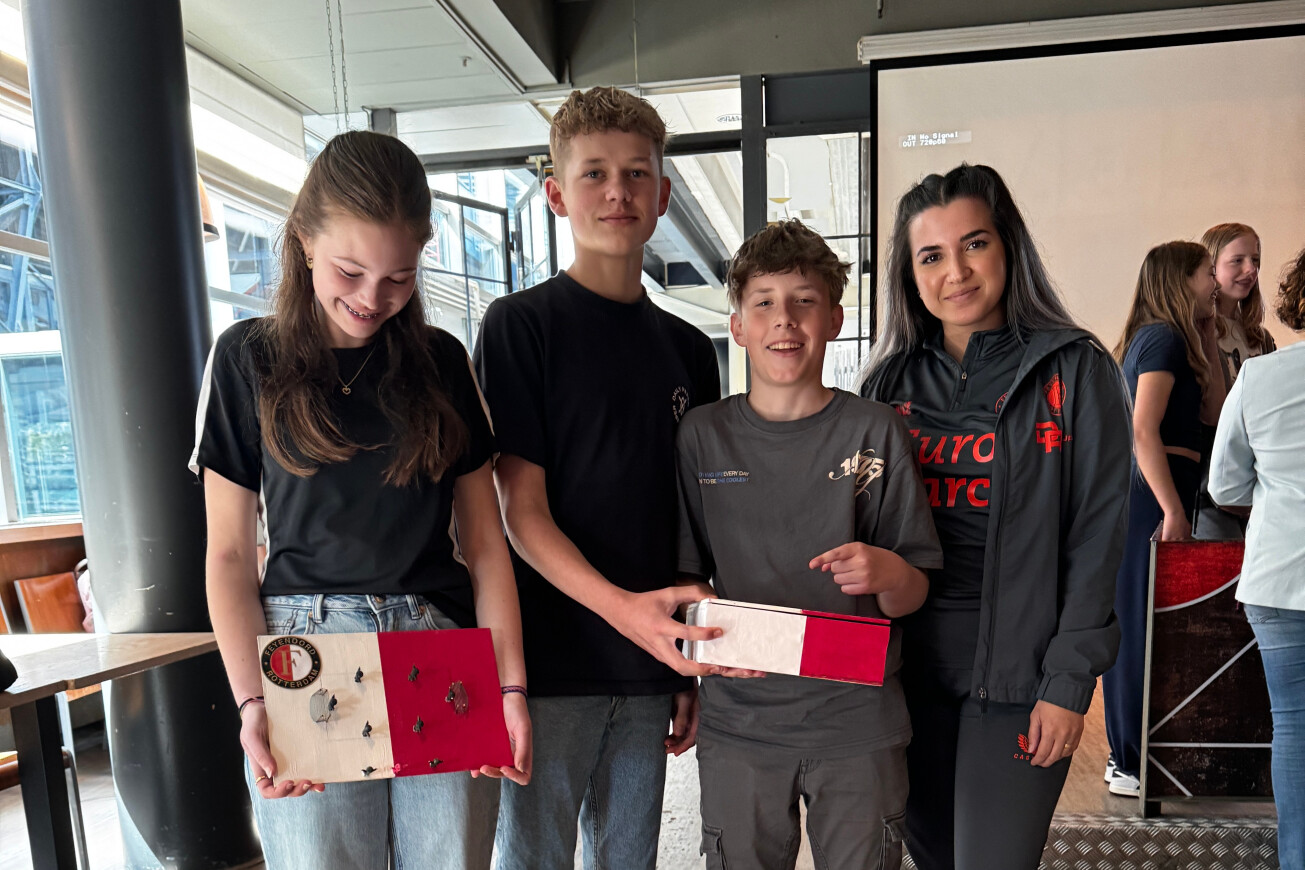 PM-leerlingen winnen prijs met Technasium-opdracht