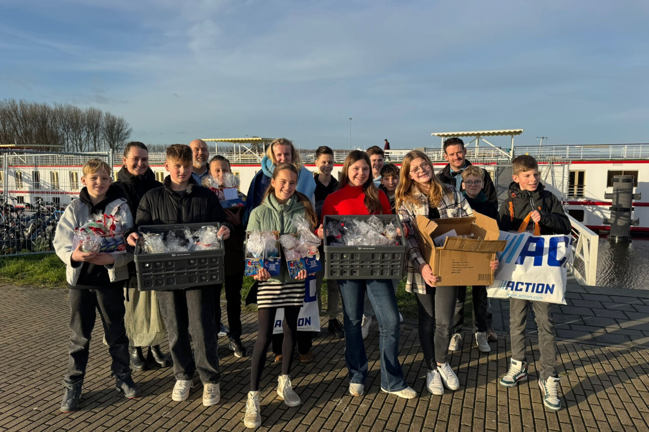 Leerlingen van de PM zetten zich in voor hun naasten