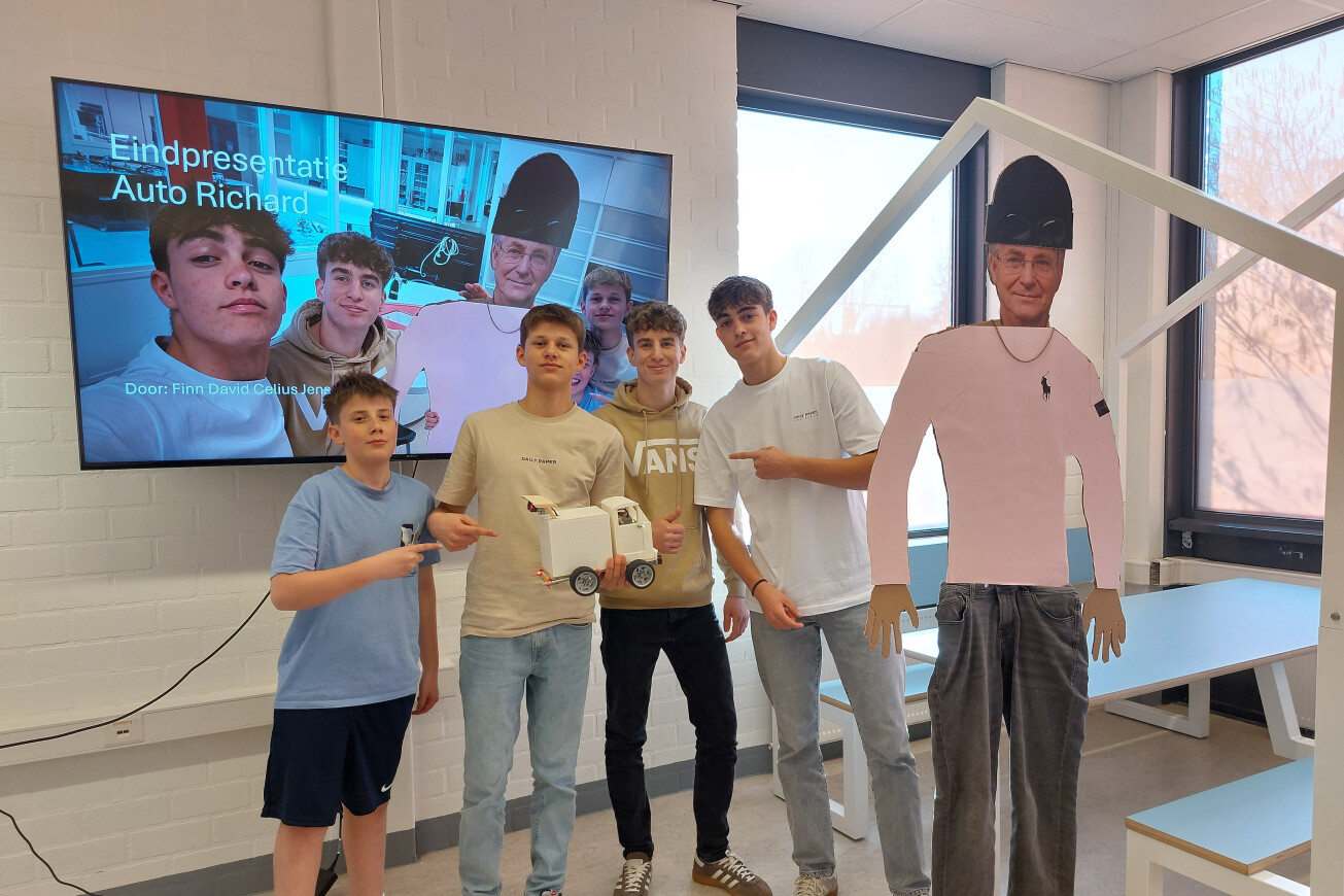 Technasiumleerlingen presenteren producten voor CuraMare