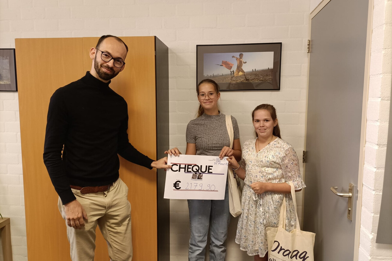 Leerlingen van de PM in actie voor vervolgde christenen