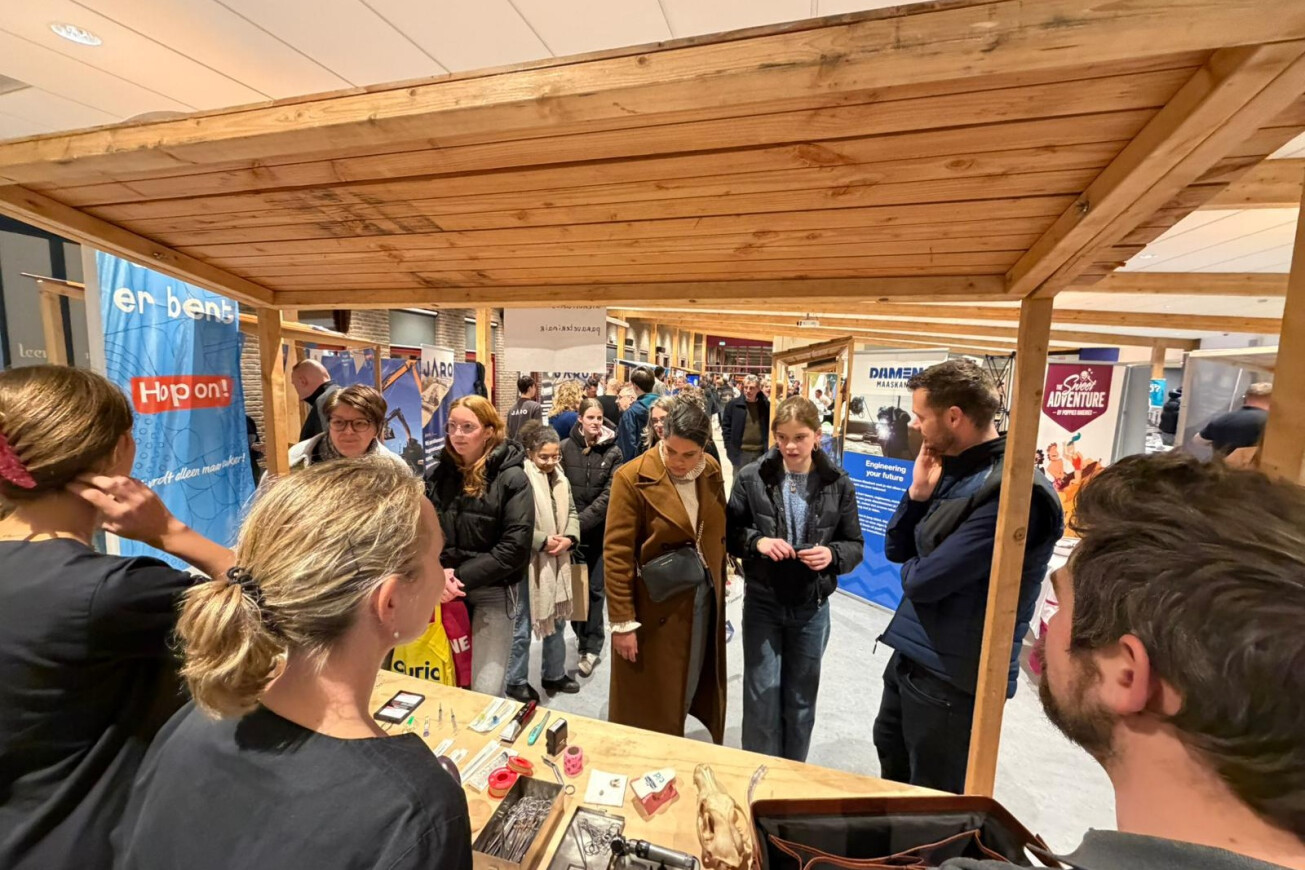 Studie- en beroepenmarkt weer drukbezocht!