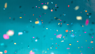 Feest in de hemel